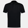 Le Coq Sportif Ton sur ton Polo Hombre Ton sur ton - Negro-Hombre Polos