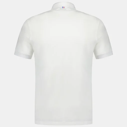 Le Coq Sportif Ton sur ton Polo Hombre Ton sur ton - Blanco-Hombre Polos