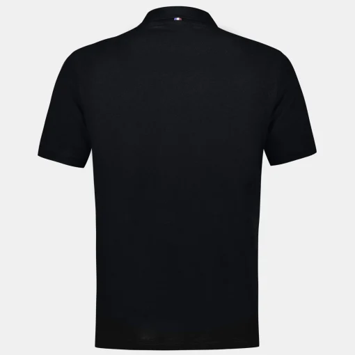Le Coq Sportif Ton sur ton Polo Hombre Ton sur ton - Negro-Hombre Polos