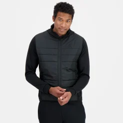 Le Coq Sportif Ton sur ton Sudadera Con Cremallera Hombre Ton sur ton - Negro-Hombre Chaquetas | Sudaderas Con Capucha