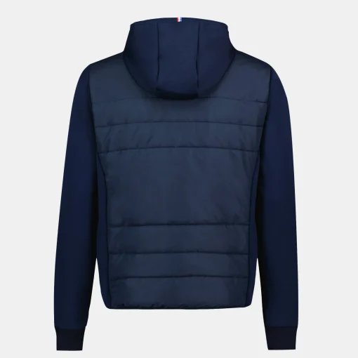 Le Coq Sportif Ton sur ton Sudadera Con Cremallera Hombre Ton sur ton - Azul-Hombre Chaquetas | Sudaderas Con Capucha