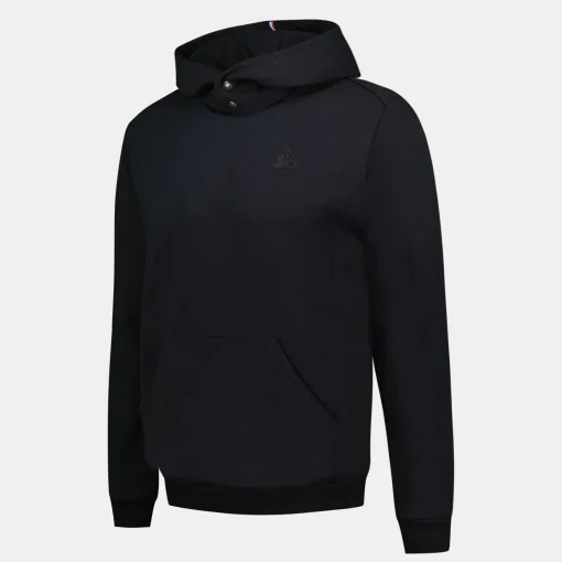Le Coq Sportif Ton sur ton Sudadera Con Capucha Hombre Ton sur ton - Negro-Hombre Sudaderas Con Capucha | Sudaderas