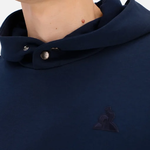 Le Coq Sportif Ton sur ton Sudadera Con Capucha Hombre Ton sur ton - Azul-Hombre Sudaderas Con Capucha | Sudaderas