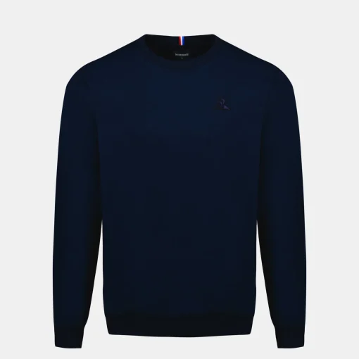 Le Coq Sportif Ton sur ton Sudadera Cuello Redondo Hombre Ton sur ton - Azul-Hombre Sudaderas