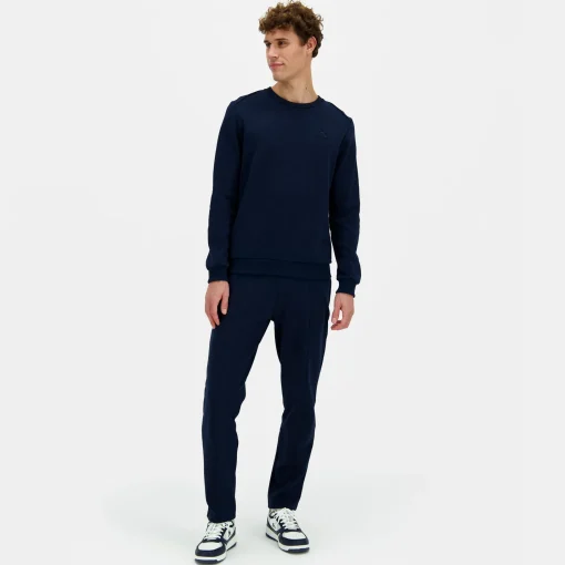 Le Coq Sportif Ton sur ton Sudadera Cuello Redondo Hombre Ton sur ton - Azul-Hombre Sudaderas