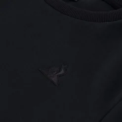 Le Coq Sportif Ton sur ton Sudadera Cuello Redondo Hombre Ton sur ton - Negro-Hombre Sudaderas