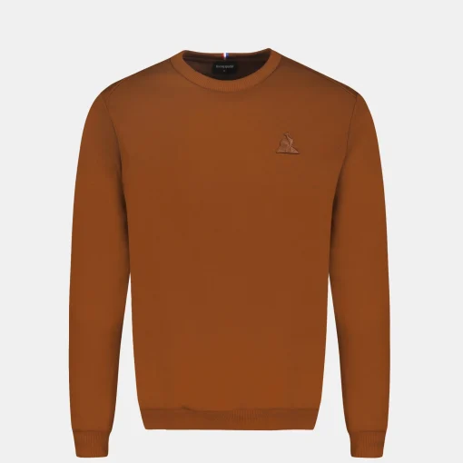 Le Coq Sportif Ton sur ton Sudadera de cuello redondo TONE ON TONE para hombre-Hombre Sudaderas