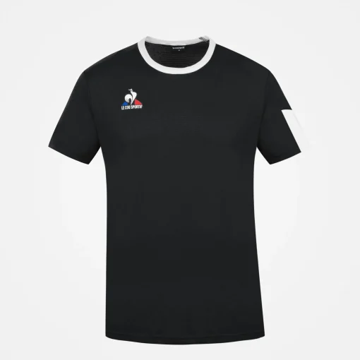 Le Coq Sportif Training Camiseta Hombre Training - Negro-Hombre Entrenamiento Y Gimnasio | Running