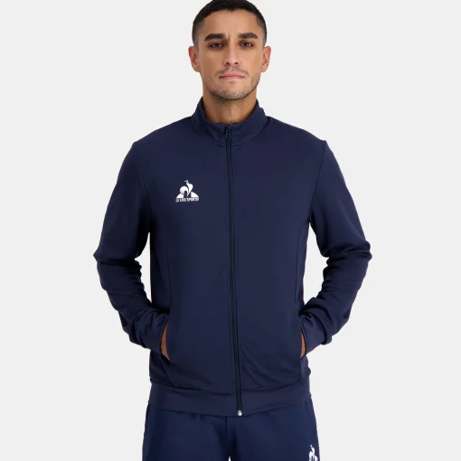 Le Coq Sportif Training Sudadera con cremallera TRAINING para hombre-Hombre Entrenamiento Y Gimnasio | Running