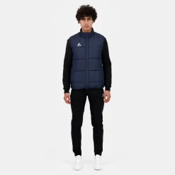 Le Coq Sportif Training TRAINING Plumífero sin mangas para hombre-Hombre Entrenamiento Y Gimnasio | Running