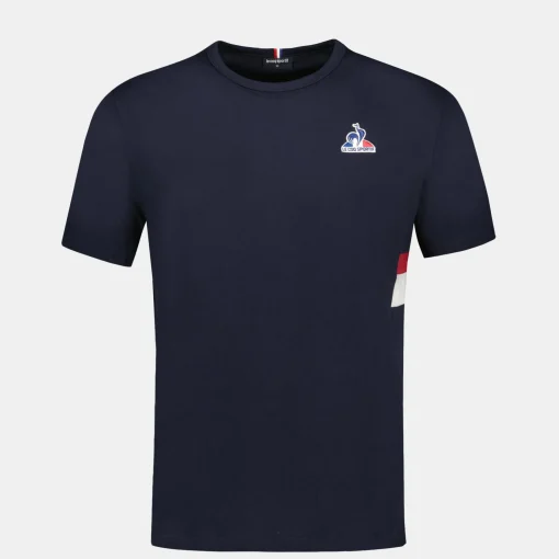 Le Coq Sportif Tricolore Camiseta Hombre TRICOLOR-Hombre Camisetas Y Tops