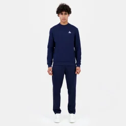 Le Coq Sportif Tricolore Sudadera de hombre TRICOLOR con cuello redondo-Hombre Sudaderas