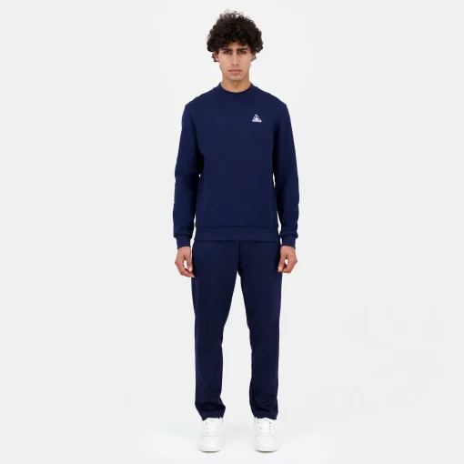 Le Coq Sportif Tricolore Sudadera de hombre TRICOLOR con cuello redondo-Hombre Sudaderas