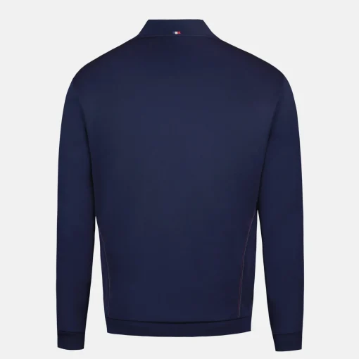Le Coq Sportif Tricolore Sudadera hombre TRICOLOR con cremallera-Hombre Sudaderas