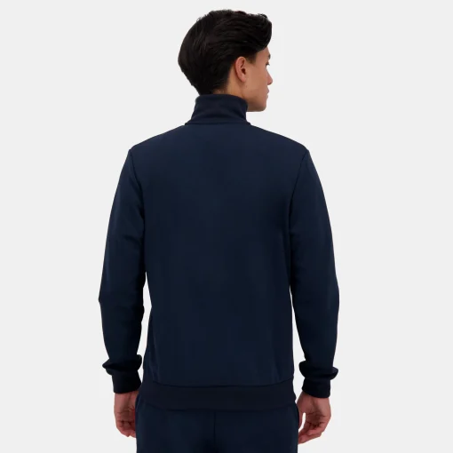Le Coq Sportif Tricolore Sudadera hombre TRICOLOR con cremallera-Hombre Sudaderas