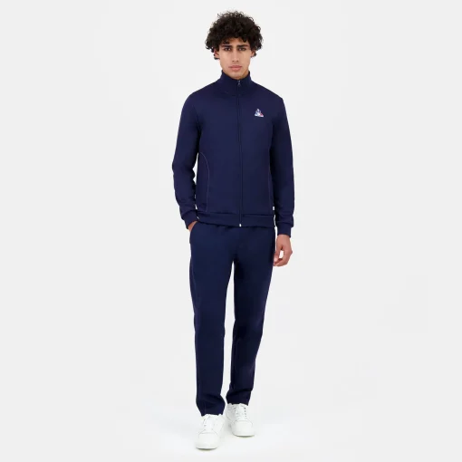 Le Coq Sportif Tricolore Sudadera hombre TRICOLOR con cremallera-Hombre Sudaderas